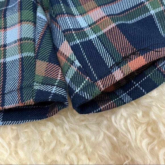 American Eagle High Rise Plaid Trouser DIY Shorts 0 - Picture 4 of 8